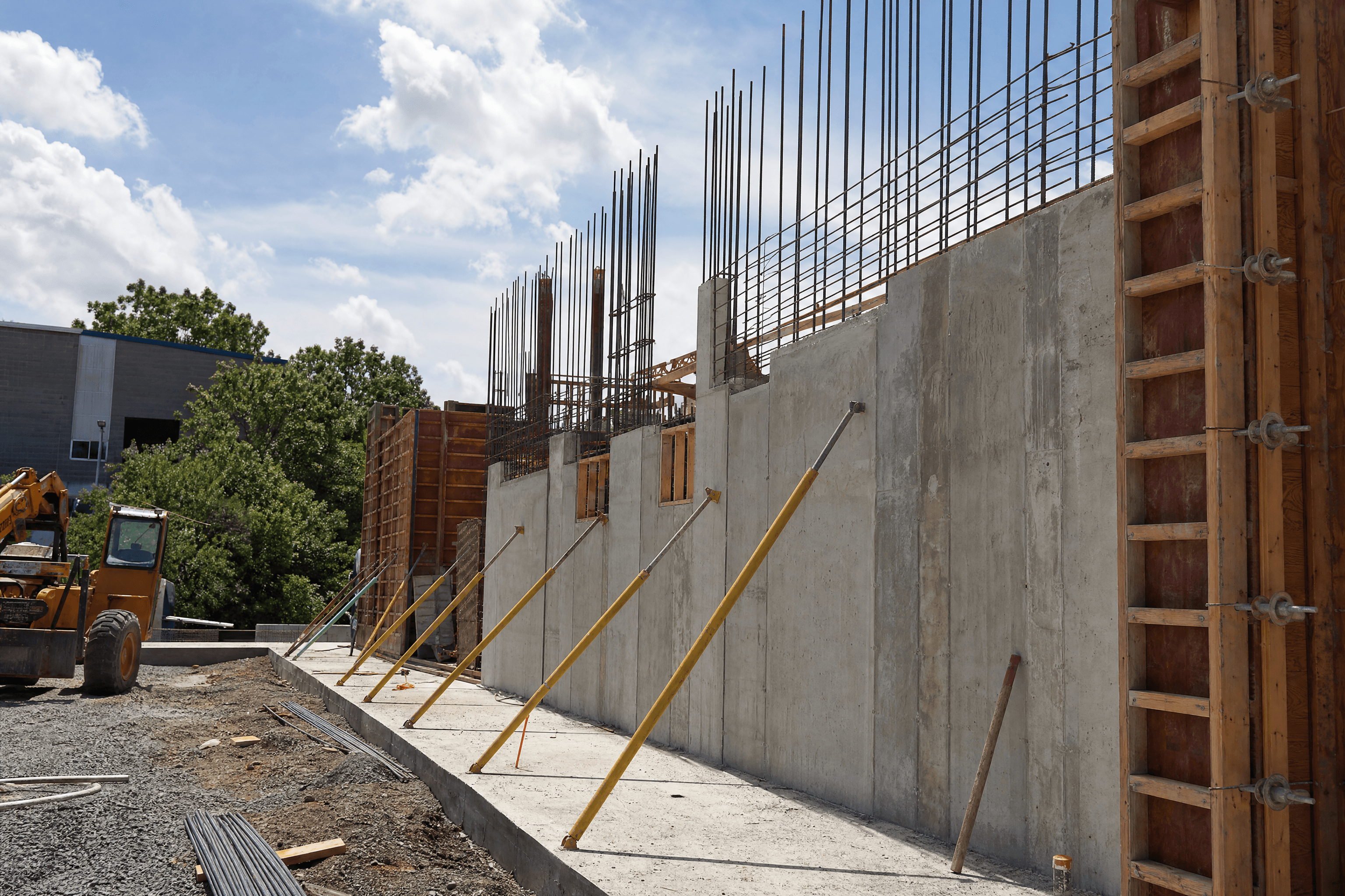 Structural concrete construction